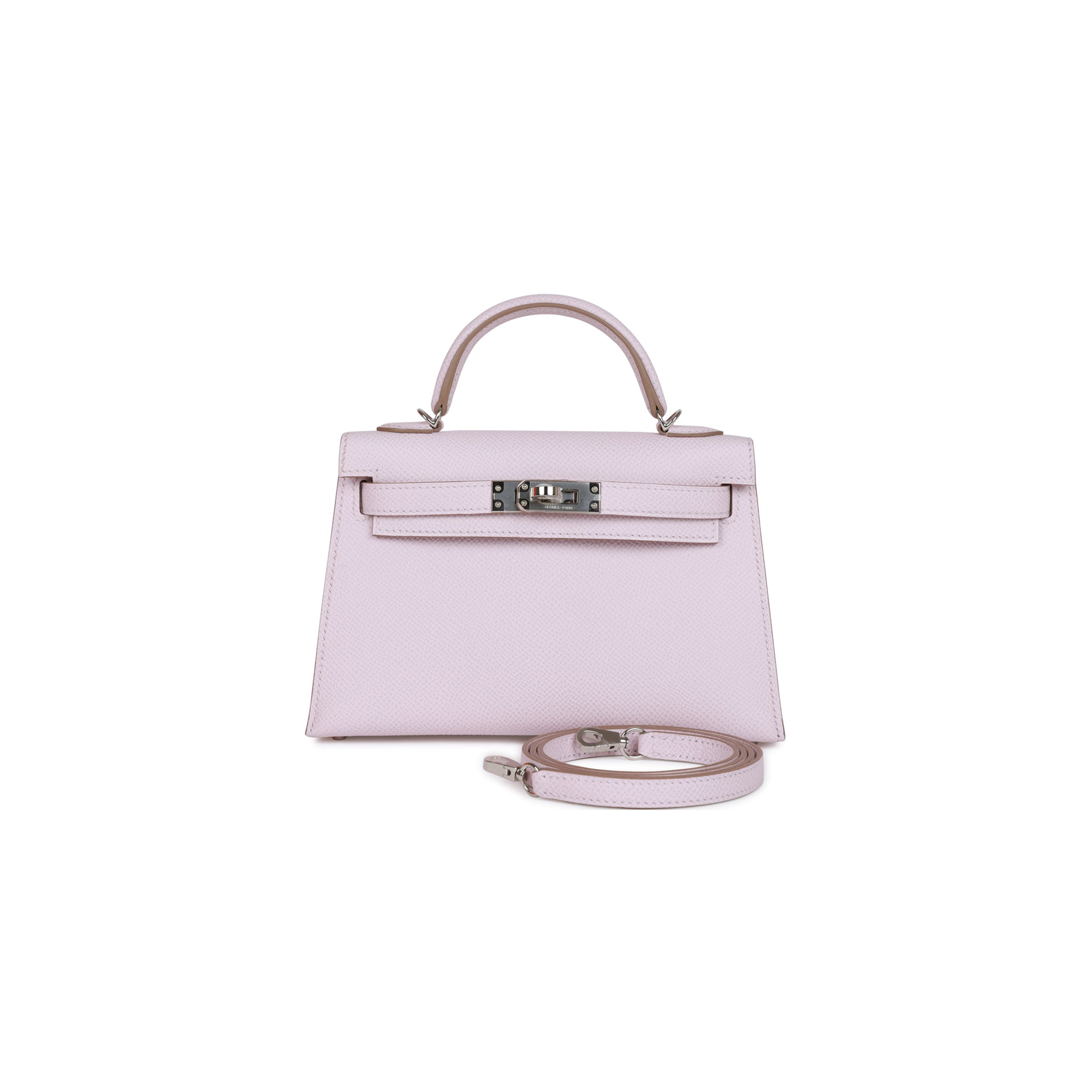 H**me5 mini kelly epsom palladium hardware (19*12*5.5cm)
